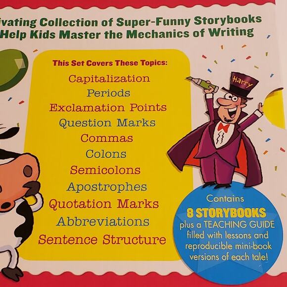 Punctuation Tales A Motivating Collection of Super-Funny Storybooks - Picture 4 of 12